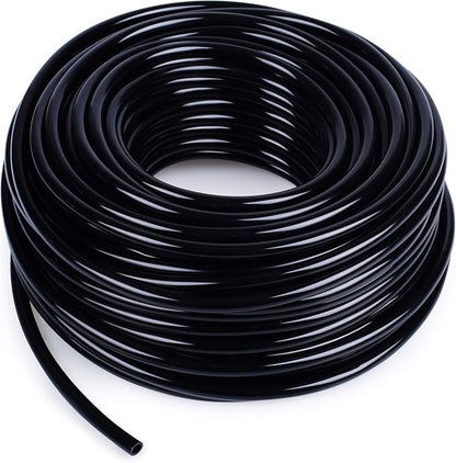 MIXC 100ft 1/4 inch Blank Distribution Tubing Drip Irrigation Hose Garden Watering Tube Line