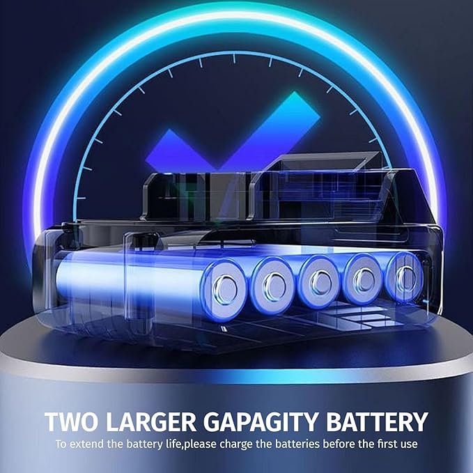 Electric Pruning Shears for Gardening,Battery Powered Pruning Shears with 2 X 2AH Lithium Battery, 2 Blade,3 wrench Cordless Pruning Shears for Gardening Tree Pruning (1.6 Inch(40MM) Cutting Diameter)