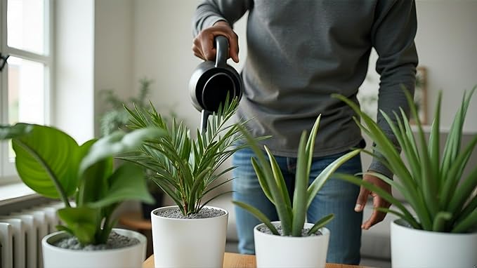 LA TERRA Soil for Foliage Plants, 3L (Coarse Grain) Made in Japan-Nutrient-Enriched, Clean, No Mess, Reusable-Crystal Grain