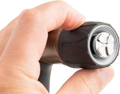 Thumb Control Adjustable Nozzle - Heavy-Duty Metal, 1-Pattern Spray with Ergonomic Grip for Easy Water Flow Control, Ideal for Tough Cleaning and Watering Tasks like Car Washing,Garden