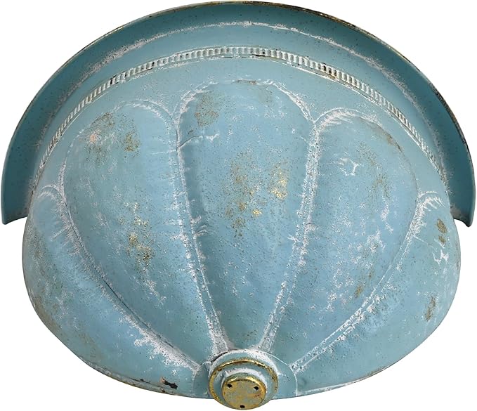 Vintage Style Cast Iron Wall Planter, Cultive Dans Le Jardin French Inspired Hanging Flower Pot, 27" Decoractive Retro Wall Mount Planter with Rustic Charm for Indoor Outdoor Garden Decor