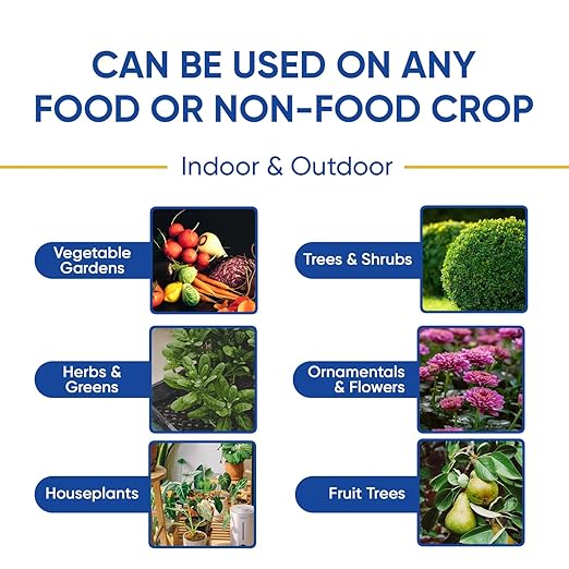 GrowSafe Bio-Pesticide, Organic and Natural Miticide, Fungicide and Insecticide (5.2 Gal)