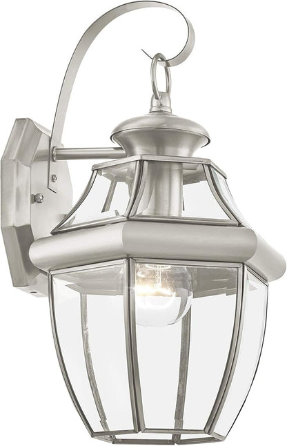 Livex Lighting 2151-03 Outdoor Lighting, 13" x 8.5" x 8.5", White