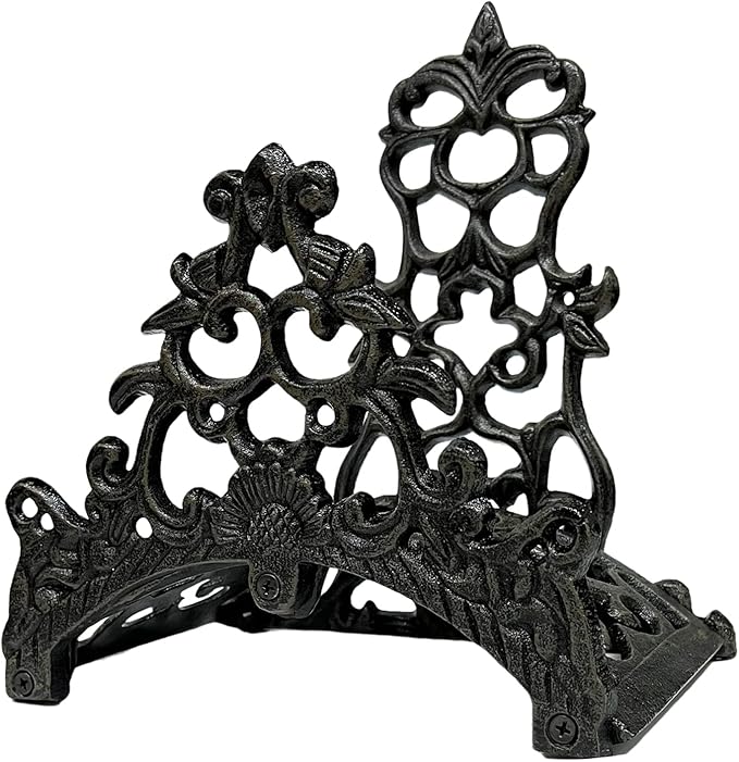 Decorative Garden Hose Holder, Hose Hanger, Heavy Duty Cast Iron Garden Yard Water Pipe Holds, Wall Mounted Hose Butler, Hose Rack Reel, 50FT 75FT 100FT Water Hose Bulter Storage (Totem)