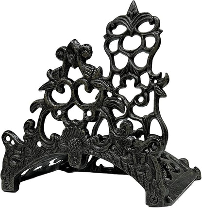 Decorative Garden Hose Holder, Hose Hanger, Heavy Duty Cast Iron Garden Yard Water Pipe Holds, Wall Mounted Hose Butler, Hose Rack Reel, 50FT 75FT 100FT Water Hose Bulter Storage (Totem)