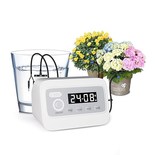 49FT Automatic Plant Watering System–HEKIWAY 390 Adjustable Watering Modes, Supports 15-36 Pots | Indoor Garden System & Vacation Plant Watering Devices, Auto Watering for Plants Outdoor