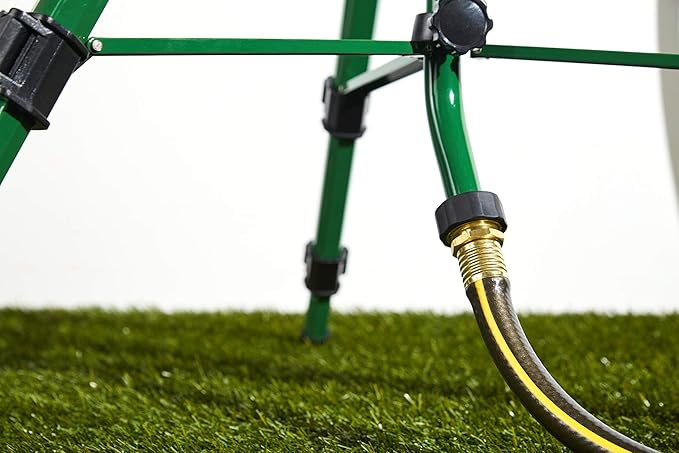 2-Pack Orbit 58308Z Brass Impact Sprinkler on Tripod Base - Heavy-Duty Brass Sprinklers on Tripod.