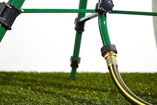 2-Pack Orbit 58308Z Brass Impact Sprinkler on Tripod Base - Heavy-Duty Brass Sprinklers on Tripod.