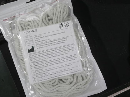 Extra Long Macrame Plant Hanger, 2 Pack Boho Hanging Planters Baskets for Indoor Plants Decorative Braided Cotton Rope Flower Pot Holder with Metal Hook Rings for Outdoor Home Decor, 34 Inches