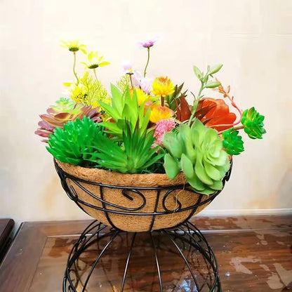 14 inch Coco Liner for planters, 2PCS Round Replacement Plant Basket Liners Coco Fiber Liner for Hanging Basket (14 inch Round)