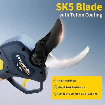 2-in-1 Cordless Electric Pruning Shears with Pole, 15Ft Reach, 1.6" Cutting Diameter Compatible with Makita 18V Battery Powered Tree Pruner with Brushless Motor for Efficient Branch Trimming