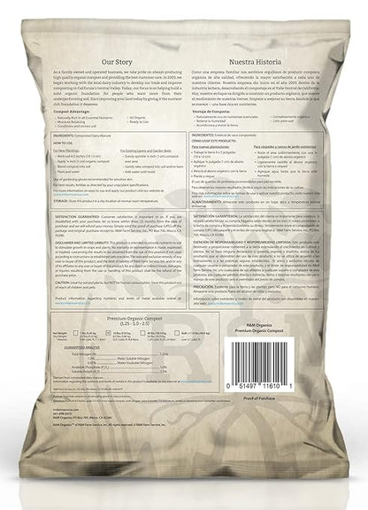 R&M Organics Premium Organic Compost