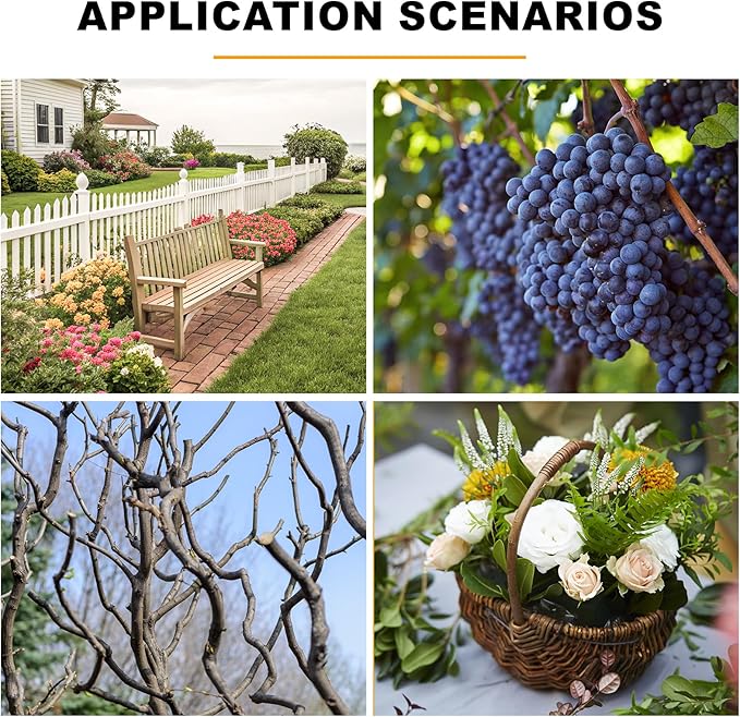 Electric Pruning Shears for Gardening, Battery Pruning Shears Max 2.4” Opening Diameter, Electric Pruner with LCD Display & 2 x 2000mAh Batteries for Branch, Fruit Plucking and Tree Trimming