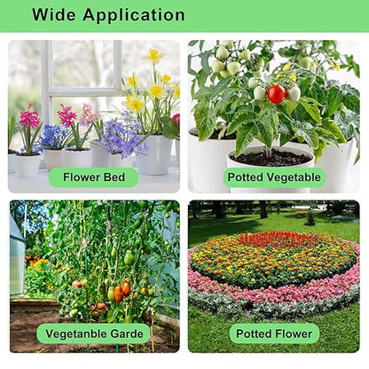 Drip Irrigation System Kit – 2025 New Quick-Connect Automatic Watering & Misting System with 48FT 1/2" Tubing, Large Coverage & Water-Saving for Greenhouses, Lawns, Gardens, Raised Beds