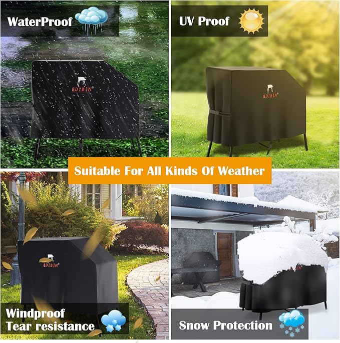 22 inch Griddle Cover for Blackstone 22 inch 17 inch Griddle with Hood and Stand, Grill Cover Exclusively Fits for Blackstone 22” Grill with Hood, 600D Heavy Duty Weather Resistant