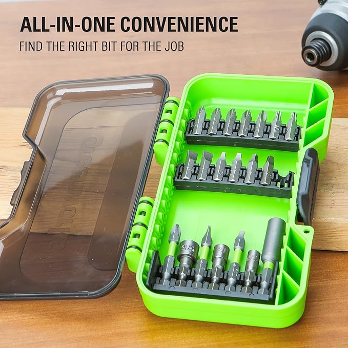 Greenworks 20 Piece Impact Rated Driving Set
