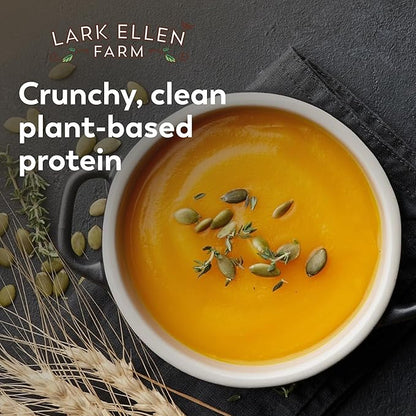 Lark Ellen Farm Sprouted Organic Pumpkin Seeds – Raw, Unsalted, Air-Dried Pepitas for Snacking, Salads, Trail Mix – USDA Organic, Non-GMO, Vegan, Gluten-Free, Resealable Bag (14 oz, 1 Pack)