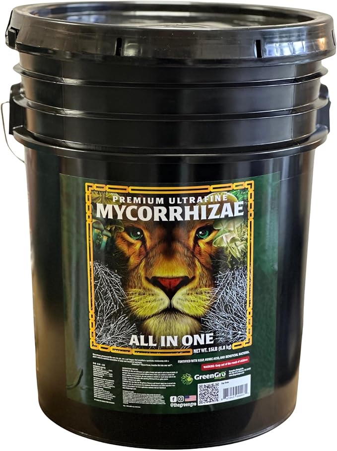 GreenGro Premium Ultrafine Myco Fertilizer for Indoor and Outdoor Plants, Plant Food Blend for Hydroponic Gardens, House, and Soil Plants