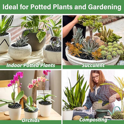 Legigo 4QT All Natural Horticultural Charcoal- Activated Hardwood Plant Charcoal for Soil Amendment, Conditioning Bonsai Soil, Succulent, Terrarium Supplies, Indoor Plant Potting Soil