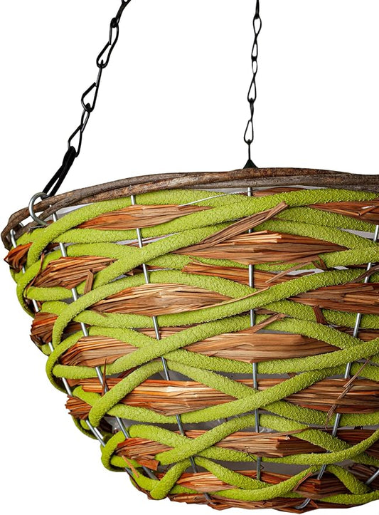 SuperMoss Super Moss 7 59834 29703 1 Hanging Baskets, 14", Timberline