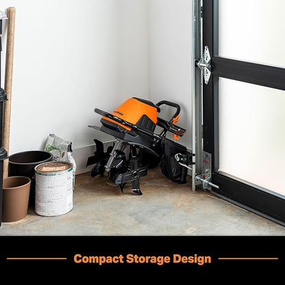 LawnMaster TE1016M Electric Tiller 12-Amp, 16-Inch