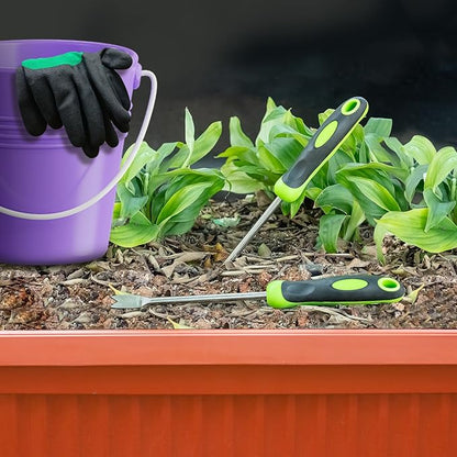 Weed Puller Tool, Stand Up Dandelion Weeder with Long Handle, Heavy Duty Stainless Steel Manual Weeder Remover for Lawn, Garden and Yard Gardening Tools