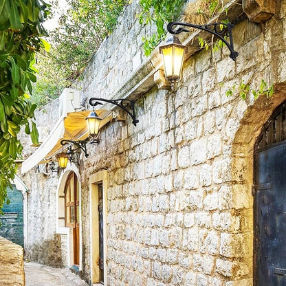 Hanging Plant Bracket, Heavy Duty Artistic Garden Hook (13 Inches/2 Pack) Thicker More Durable Rust-Resistant, for Hanging Plants, Bird Feeders, Lanterns, Potted, Outdoor Indoor Hanging Brackets Hooks