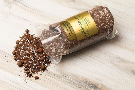 rePotme Succulent Soil - Jade Plant Succulent Potting Soil Mix - Imperial Blend (Mini Bag) - Hand Blended in The USA