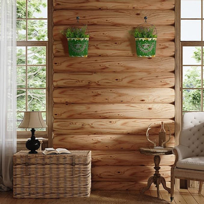 CVHOMEDECO. Farmhouse Wall Mount Metal Flower Pots Rustic Galvanized Bee Flower Holder Wall Hanging Pocket Planter for Indoor, Outdoor and Wall Decor, Set of 2 (Green)