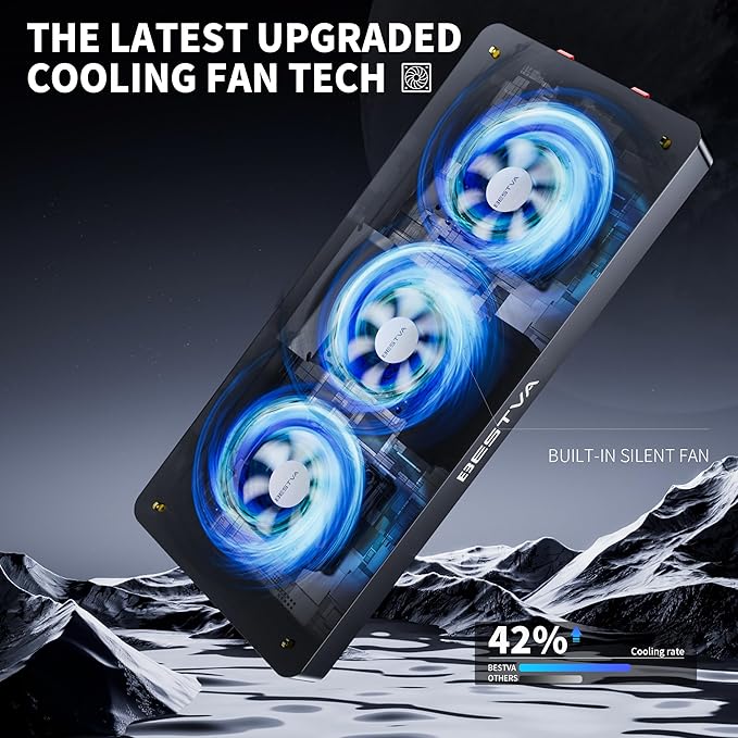 BESTVA DC4000 LED Plant Light for Indoor Gardens, Full Spectrum Lamp for Vegetables, Tomatoes, Peppers, and Herbs