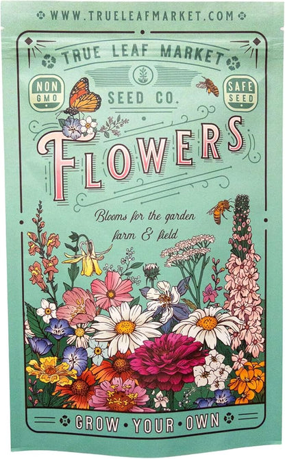 Wildflower Bulk, Southeastern Flower, 1 Lb. 640,000+ Seeds, Annual & Perennial Flowers with Native Southeastern Blooms, Pollinator Flower