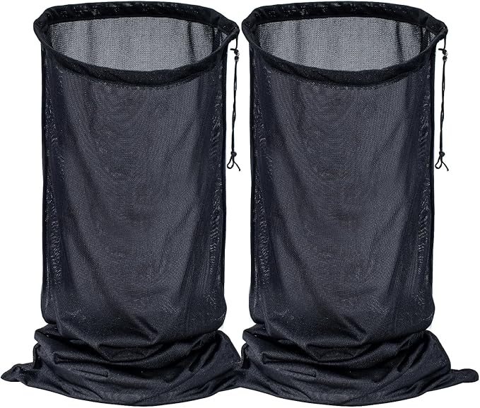 2-Pack Chipper Shredder Bag & Universal Fit Wood Chipper Bag Heavy Duty Reusable Collection Bags for Wood Chippers Leaf Shredder