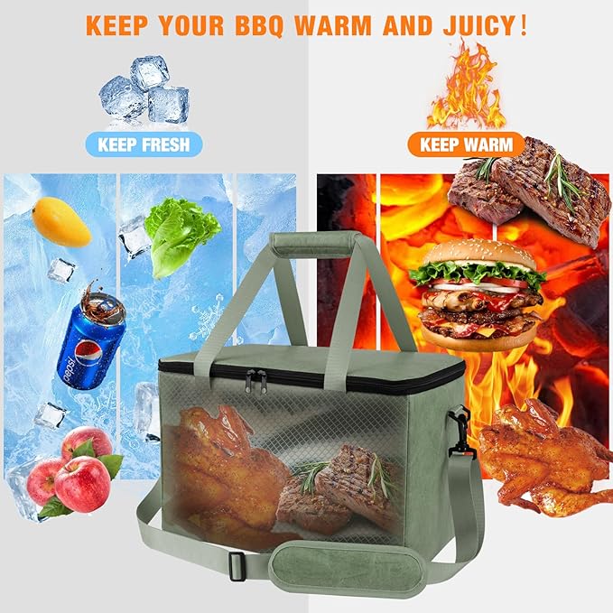 BBQ Blanket for Resting Meat,Reusable BBQ Resting Bag for Meat,Meat Brisket Resting Bag,Meat Blanket for Resting Large Barbecue Resting Blanket For Outdoor Smoker and Grilling