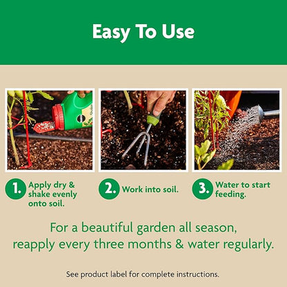 Miracle-Gro Shake 'n Feed Tomato, Fruit and Vegetable Plant Food, For Outdoor In-Ground and Potted Plants, Feeds up to 3 Months, 4.5 lbs.