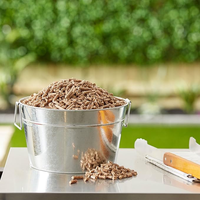 CookinPellets 40-Pound Premium All-Natural Black Cherry Hardwood Grill Smoker Wood Pellets, No Bark or Fillers, for BBQ, Meat, and Veggies (5 Pack)