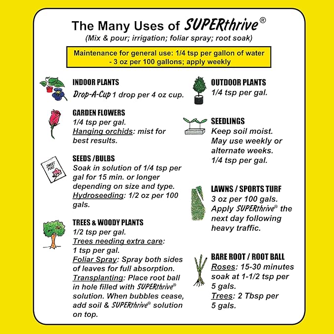 SUPERthrive Plant Vitamin Solution, 1 Pint