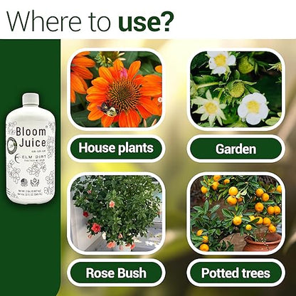 Elm Dirt's Bloom Juice for All Flowering Plants (2.5 gallons)