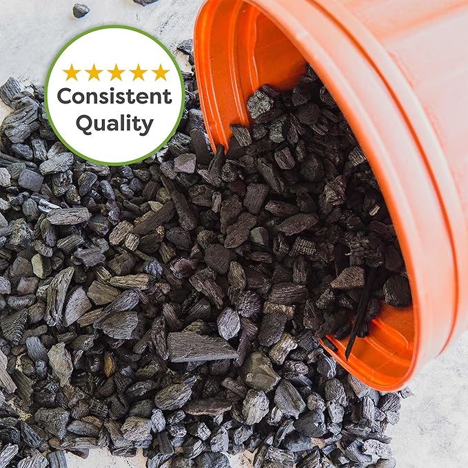 Horticultural Charcoal by Perfect Plants - 24oz. Plant Charcoal - Naturally Cleanses, Flushes Toxins and Excess Moisture from Containers and Terrariums
