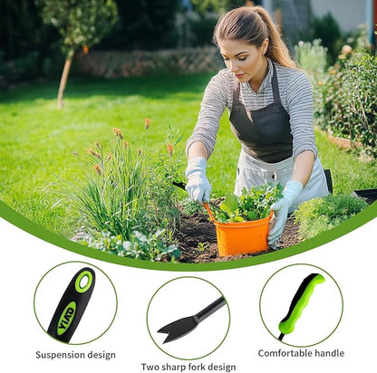 Dandelion Weed Puller Tool, Weed Puller Tool with Ergonomic Handle, Garden Weed Remover Tool for Planting, Dandelion Puller Flower and Vegetable Care in Lawn Garden Yard