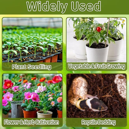 Halatool 100pcs 30mm Organic Coconut Coir Pellets Soil for Seed Starter, Compressed Coco Coir Potting Soil for Growing Vegetables, Fruits, Flowers