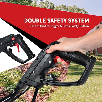 Goplus 17-Inch 13.5 Amp Corded Electric Tiller and Cultivator, Powerful Tillers w/ 9-Inch Tilling Depth, 6 Tines, Rototillers Tool for Garden Lawn Soil Digging