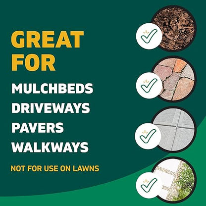 Spruce Weed Killer Spray - Snap & Spray Weed & Grass Killer₂ Powered Starter Kit - Reusable Sprayer with Wand for Spot-Treating Driveways, Gardens & More (64 Oz Bottle)