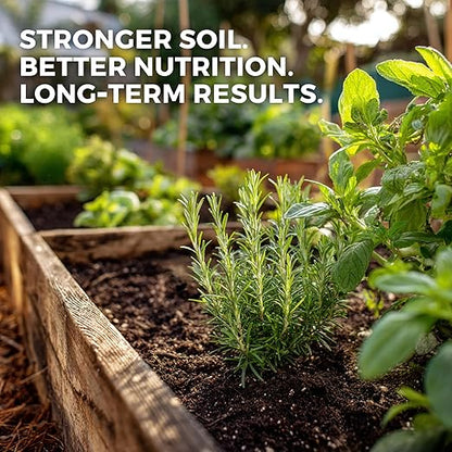 Soil Seed & Water Dan’s Gold Organic Dairy Compost – Rich, Aged Compost for Garden Beds, Raised Beds & Soil Enrichment - OMRI Listed Organic Fertilizer