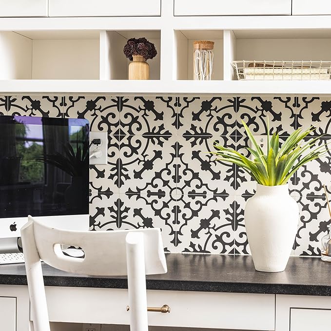 Vase and Succulents White Textured Ceramic Vase 10.5 Inch with Aloe Plant 19 Inch Minimalist Vases for Centerpieces Home Decor with Faux Aloevera Leaf Agave Plant in Decorative for Entryway Decor