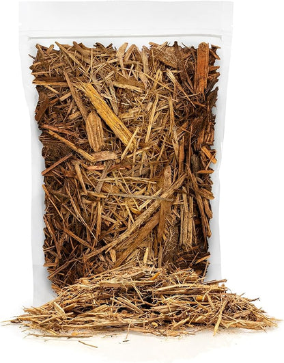 Gardenera Organic Eucalyptus Mulch - Create an Eco-Friendly Garden with Natural Weed Control - 20 QUARTS