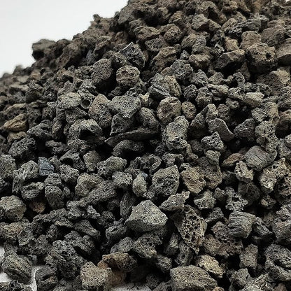 2 lbs Black Lava Rocks for Plants,1/4 Inch Crush Volcanic Rock Pumice Soil Additive for Succulent Aquarium Cactus Bonsai Fire Pits and Garden Landscaping