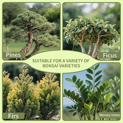 Premium Bonsai Soil 4qt- Aerated & Fast-Draining for Bonsai Pots, Promotes Healthy Growth