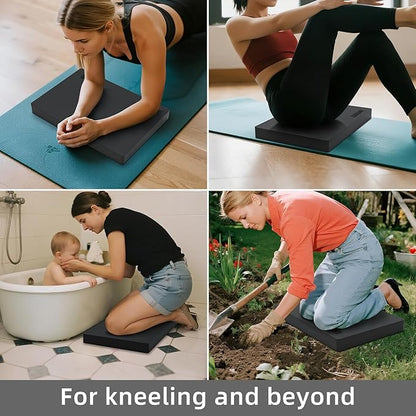 Yoga kneeling mat, 1.5inch Thick,Knee Push-ups, Plank Support & Yoga Elbows/Knees Mat Provides Cushion for Kneeling & Elbows
