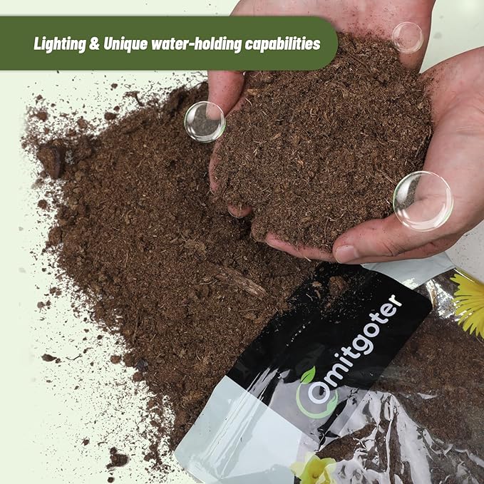 Sphagnum Peat Moss for Plants 4qt, Organic Garden Growing Soil Amendment and Media for Flowers, Vegetables, Herbs, Orchid, Indoor Houseplant