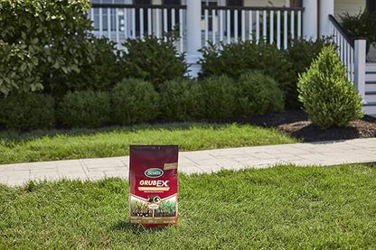 Scotts GrubEx1 Season Long Grub Killer - Kills and Prevents for Up to 4 Months, Treats 10,000 sq. ft. (2-Pack)